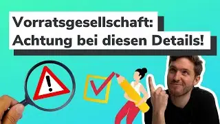 Vorratsgesellschaften: Darauf solltest du achten!