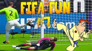 Fifa 18 Funny Fails #7 - Deflections, Misses and Players Fails