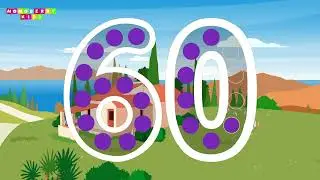 Numberblocks 60: учимся считать с 9 Magic Run Aztec Новый сезон | Волшебное приключение Numberblocks