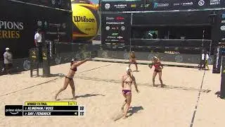 Emily Day's Perfect Dig with a Swing to Finish | Wilson Cup
