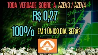 Ainda Vale a Pena Comprar A&ccedil;&otilde;es da Azev3/Azev4 ou &eacute; Melhor Vender Tudo?
