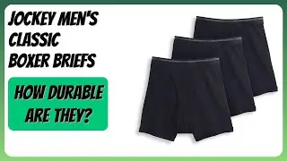 REVIEW (2026): Jockey Men's Classic Boxer Briefs. Features