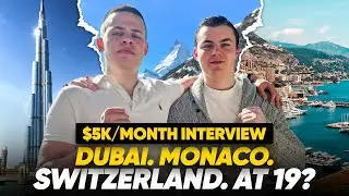 How He Travels To Dubai, Switzerland, And Monaco At 19&nbsp;w/Copywriting