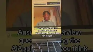 Using AI to Apply for a job 👀