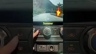 How to use car air conditioners in different environments #driving#automobile#auto#car#carknowledge