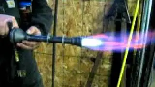Gas Burner Test Fire