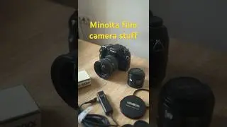 Minolta film camera stuff unboxing  #minoltaa9 #minolta1735f35g #rc1000l #lf1049 #film #ミノリタ#フィルム