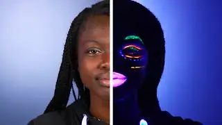 We Tried Glow-In-The-Dark Makeup