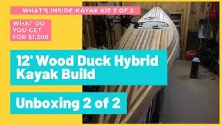 2 of 2 Chesapeake Light Craft 12' Wood Duck Hybrid Kayak unboxing part 2