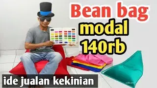 modal termurah untuk Beanbag || triangle