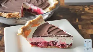 Creamy Chocolatey Raspberry Pie