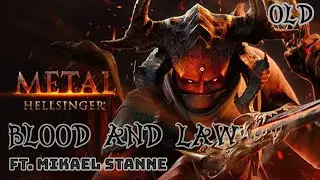 (OLD) Metal Hellsinger - Blood and Law | Lyric Video