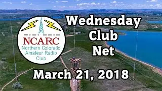 March 21, 2018 NCARC Wednesday Club Net