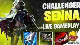 SENNA CHALLENGER GAME! - Wild Rift HellsDevil Plus Gameplay