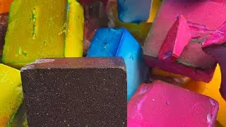 Dyed Mass Crush | Dyed Gymchalk | ASMR