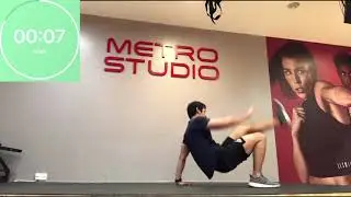 30 Minutes HIIT fat burn workout, no gym equipment needed, Dubai fitness challenge #Dubai30x30