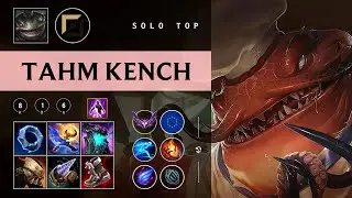 Tahm Kench Top vs Shen - EUW Master Patch 26.01