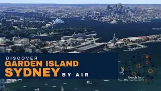 Garden Island, Sydney, Aerial Tour
