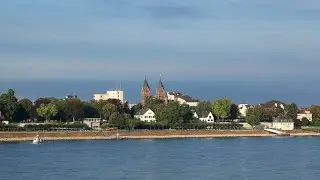 Wesseling, a city in Germany, is located on the Rhine River #wesseling #rhine #germany