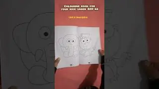 for order click Link in description #shorts #ytshorts #comedy #shortvideo#coloringbook #kidsactivity