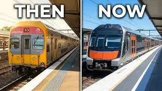 Sydney old trains is retire. pictures to video