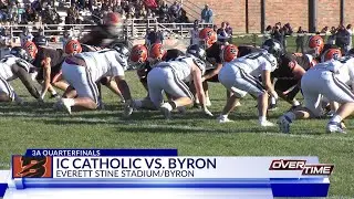 Byron Tigers use strong second half to pull away from IC Catholic in 3A quarterfinals