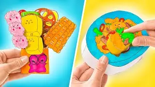 Paper Feast & Fidget Fun! 🍡✨ Craft Unusual Foods, Squishes & Avatar Magic