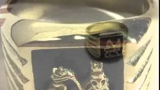 Lion of Judah Brass Ring