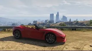 GTA 5: Grotti Carbonizzare (Aston Martin V12 Zagato/Ferrari California) engine sound
