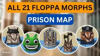 How To Find All Floppas in Prison Map | Roblox Find The Floppa Morphs