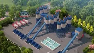 Supply of Readymix concrete plant & Concrete batching plant,Icon machine Co.,ltd (China)