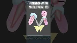 Animation with Skeleton 2d in Godot #gamedev