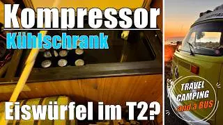 DOMETIC Kompressor K&Uuml;HLSCHRANK im T2 Westfalia Berlin Alternative BESSER als Original T2 Bus T3 Bus