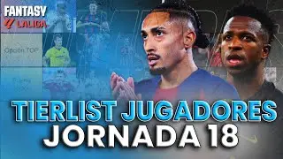 TIERLIST MEJORES JUGADORES J18 LALIGA FANTASY 25/26 - PLYONTV10