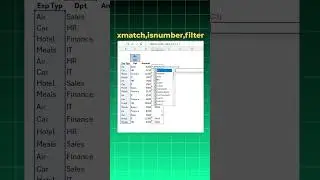Excel Hack: автоматическая фильтрация нескольких значений!