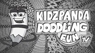 Kidzpanda Doodling Fun TV - Pencil Avatar Logo 2D Animation - Doodling YouTube Channel Videos