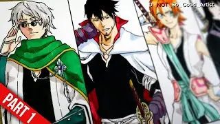 Рисуем персонажей RWBY в образах капитанов и лейтенантов Готей 13 | RWBY X Bleach