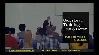 Salesforce Training Day 3 Demo | Salesforce Training | Best Salesforce Training Online for Beginners