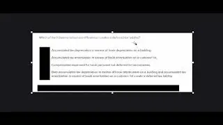 Multiple Choice Questions - Accounting for Income Taxes Chapter 17 (Spilker 11e)