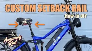 Bike Seat Post Setback Rail Mod
