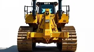 Caterpillar D12 Bulldozer: Heavy-Duty Earthmoving Power!