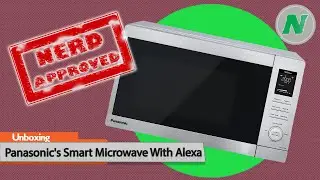 Unboxing Panasonic’s New Microwave With Alexa Capabilities