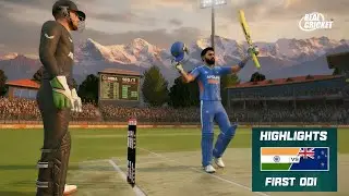 IND vs NZ 1ST ODI | Last Boll Thriller 😱 | Enhanced Graphics | Real Cricket #realcricket