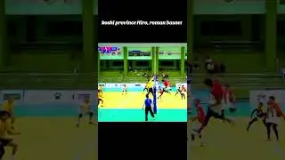 #koshiprovince #volleyball #roman basnet