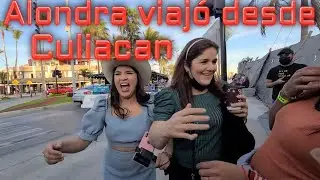 Alondra y Amparo viajaron desde Cualicán por acompañarnos este día