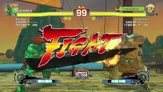 Blanka v Gouken (NXCALE v Irene Tan) Level B Fight: Street Fighter IV PS3