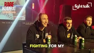 Mark Uracs at the Rage Kombat Press Conference