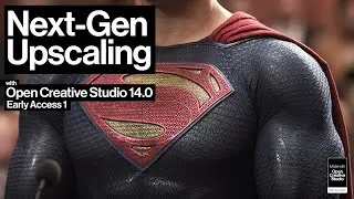 Next-Gen Upscaling with Open Creative Studio 14.0 Early Access 1