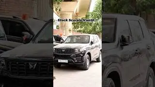 Just a stock Scorpio&hellip; until it reaches CarStyleIn 😈 #scorpion #mahindrascorpio #scorpiomodified