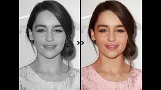 How to colorize black and white photos in photoshop | كيفية تلوين الصورة في الفوتوشوب